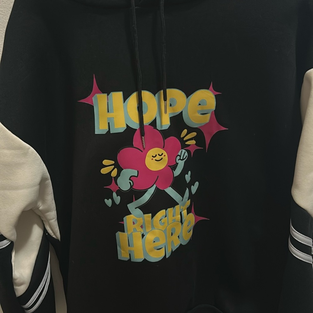 Women’s large BTS J-Hope themed hoodie